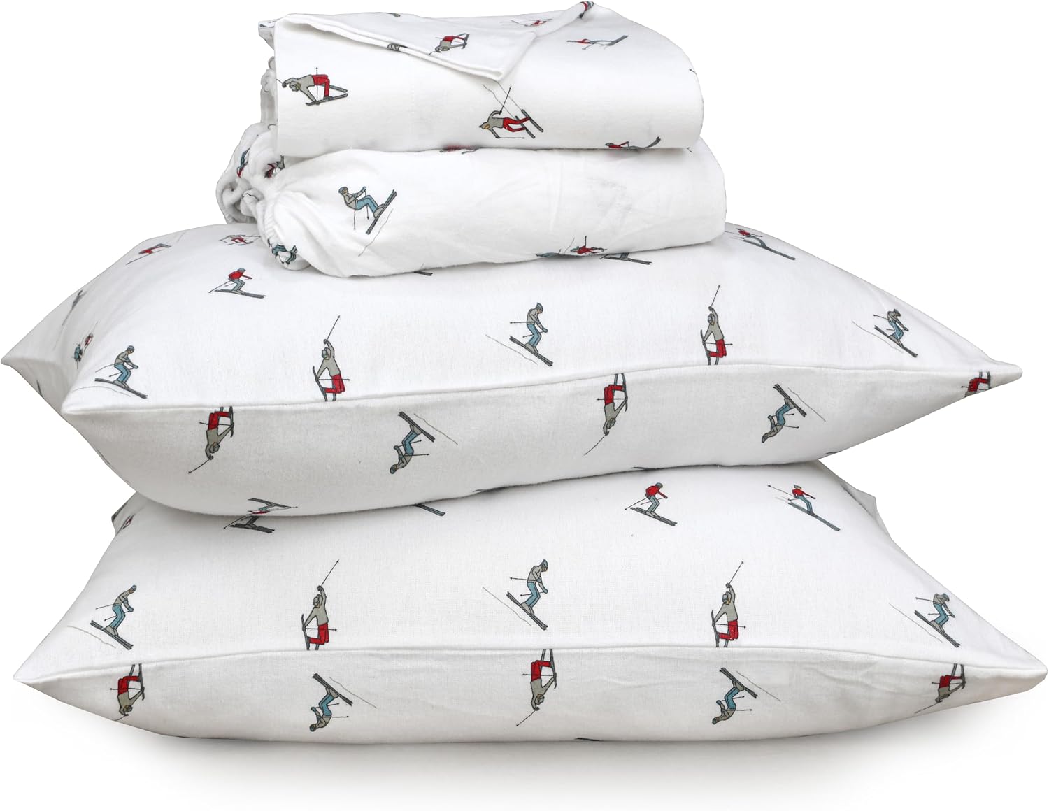 RUVANTI Flannel Sheets Twin XL Size for Cozy All Seasons Sleep