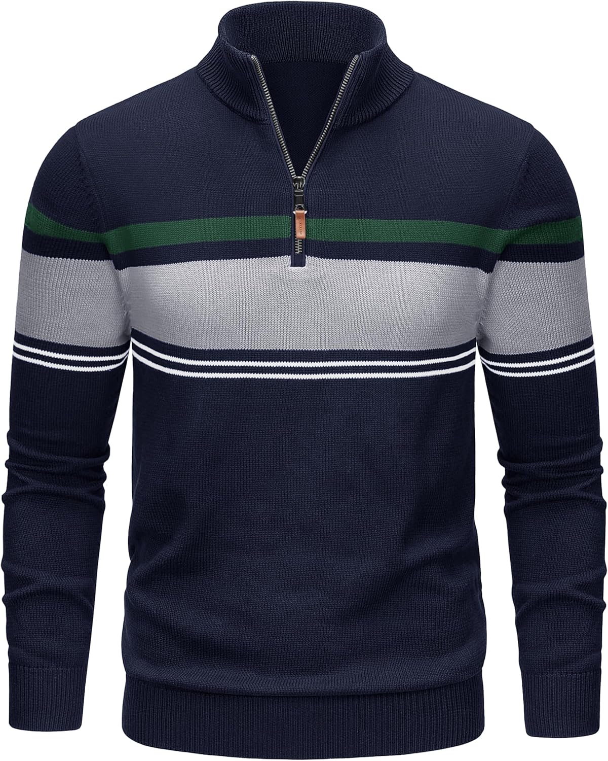 TACVASEN Men's Quarter Zip Sweaters for Stylish Fall Fashion