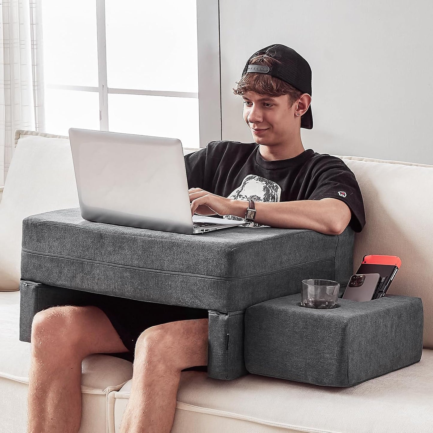 Memory Foam Lap Desk Pillow - Ultimate Comfort