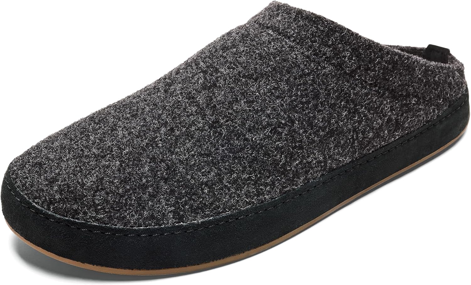 OLUKAI Hamani Hulu Men's Wool Mule Slippers for All-Day Comfort