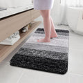 Arotive Microfiber Bathroom Rugs 45x27 - Thick Shaggy Absorbent Mat