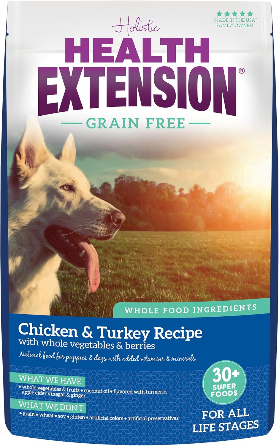 Health Extension Grain Free Chicken & Turkey Dry Dog Food Review