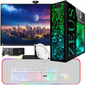 TechMagnet Gaming Desktop PC Zeus Pro 6 - 27in 165Hz Monitor