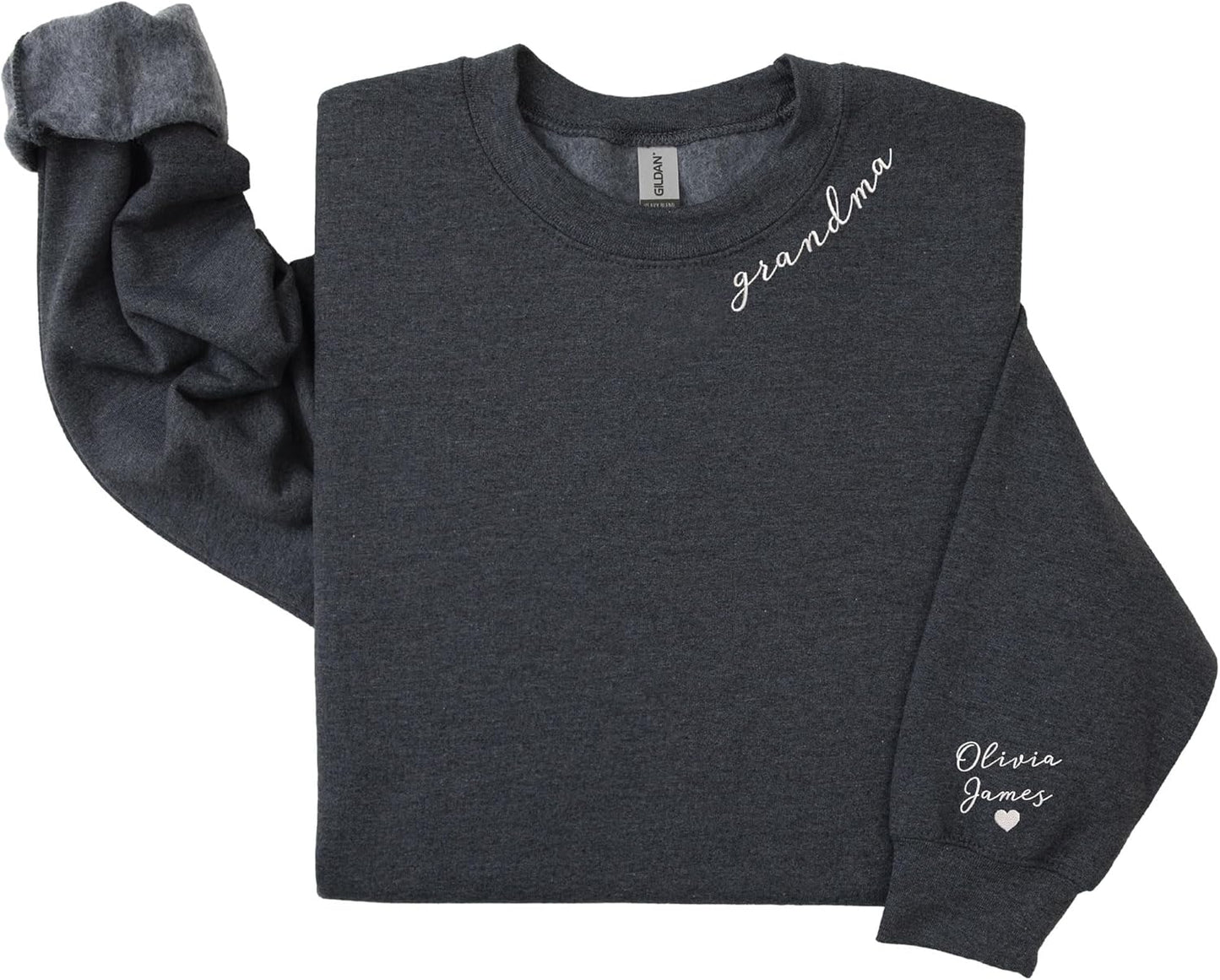 Custom Grandkids Name Sweatshirt - Perfect Grandma Gift!