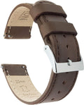 Barton Quick Release Top Grain Leather Watch Band - Comfortable Swap 3