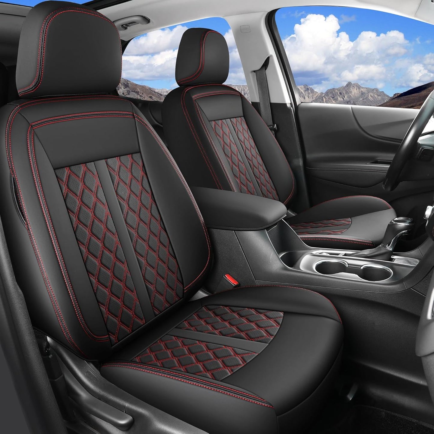 Huidasource Waterproof Seat Covers for Nissan Titan 2016-2024
