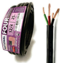12 AWG 4-Conductor Premium Copper Wire, 25 ft - Heavy-Duty Flexible