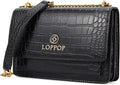 Women's Small Classy Crossbody Purse - Leather Satchel for Women