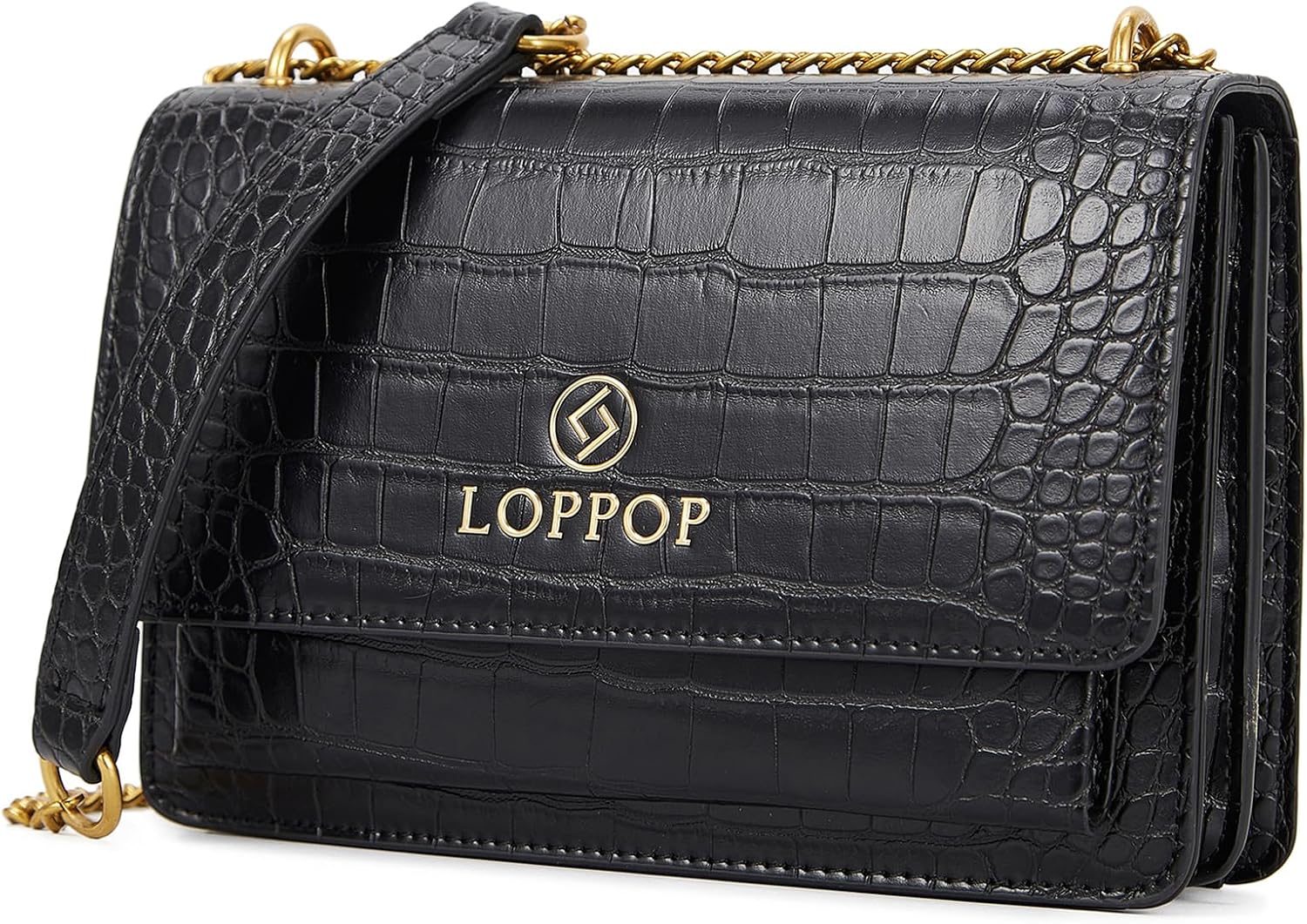 LL LOPPOP Women's Classy Crossbody Purse with Adjustable Straps