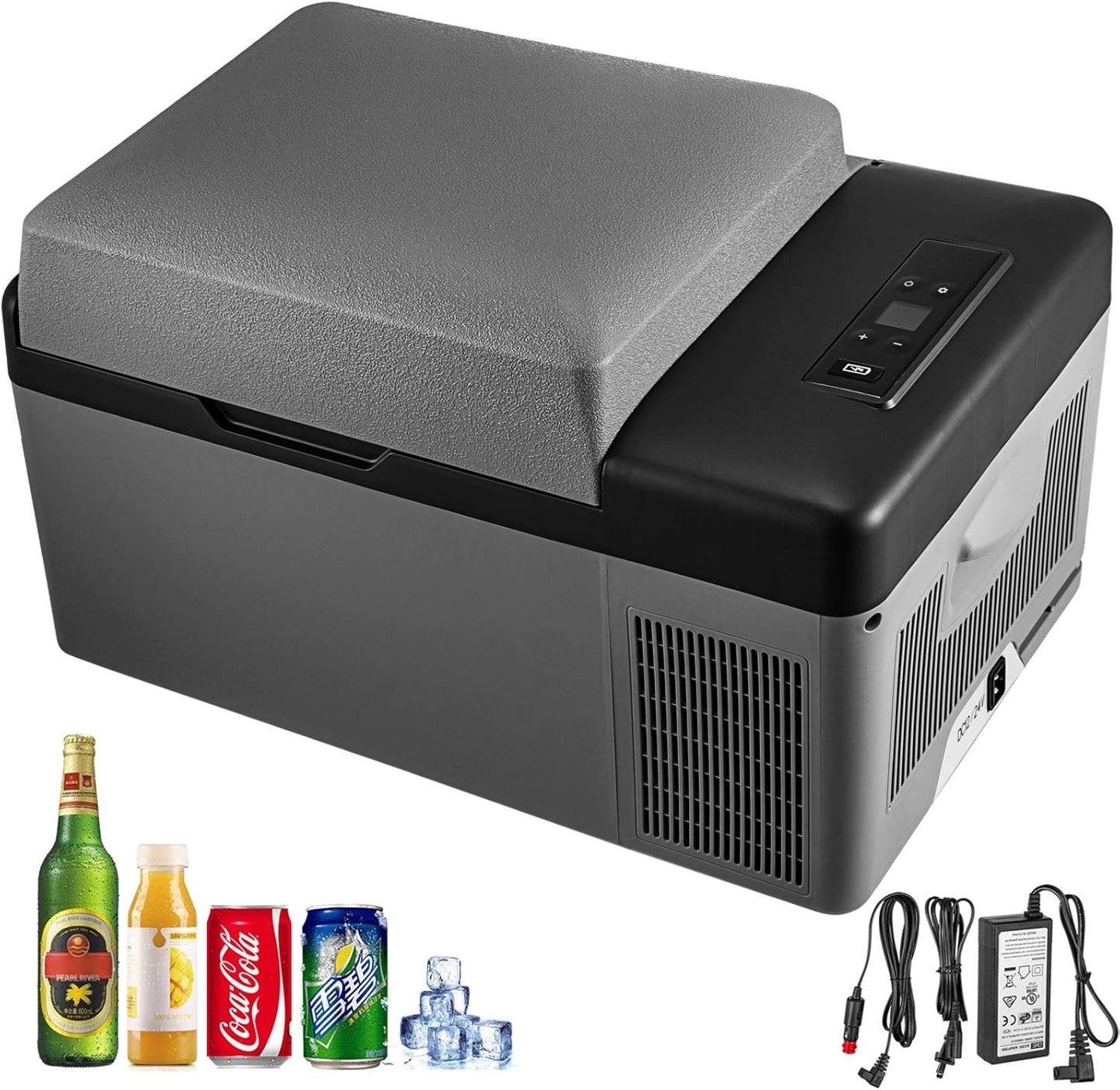 VEVOR C20 Portable 21Qt Car Refrigerator - App Controlled Coolness