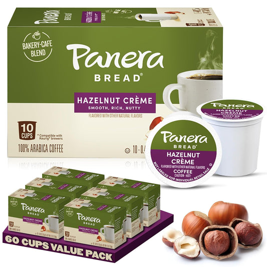Panera Bread Hazelnut Creme Light Roast Coffee Pods Review