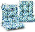 Eagle Peak plush outdoor and indoor chair cushions in a 2-pack