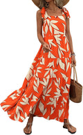 Women Sleeveless Floral Maxi Dress 2025 - Lightweight Flowy