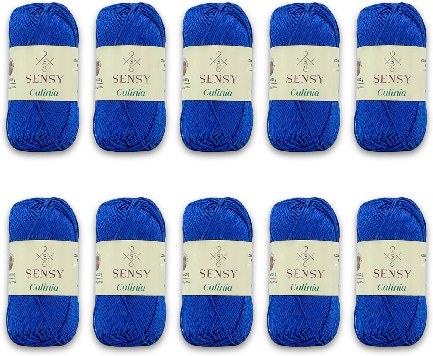 10 Skeins of Sensy Calinia Yarn for Amigurumi Projects