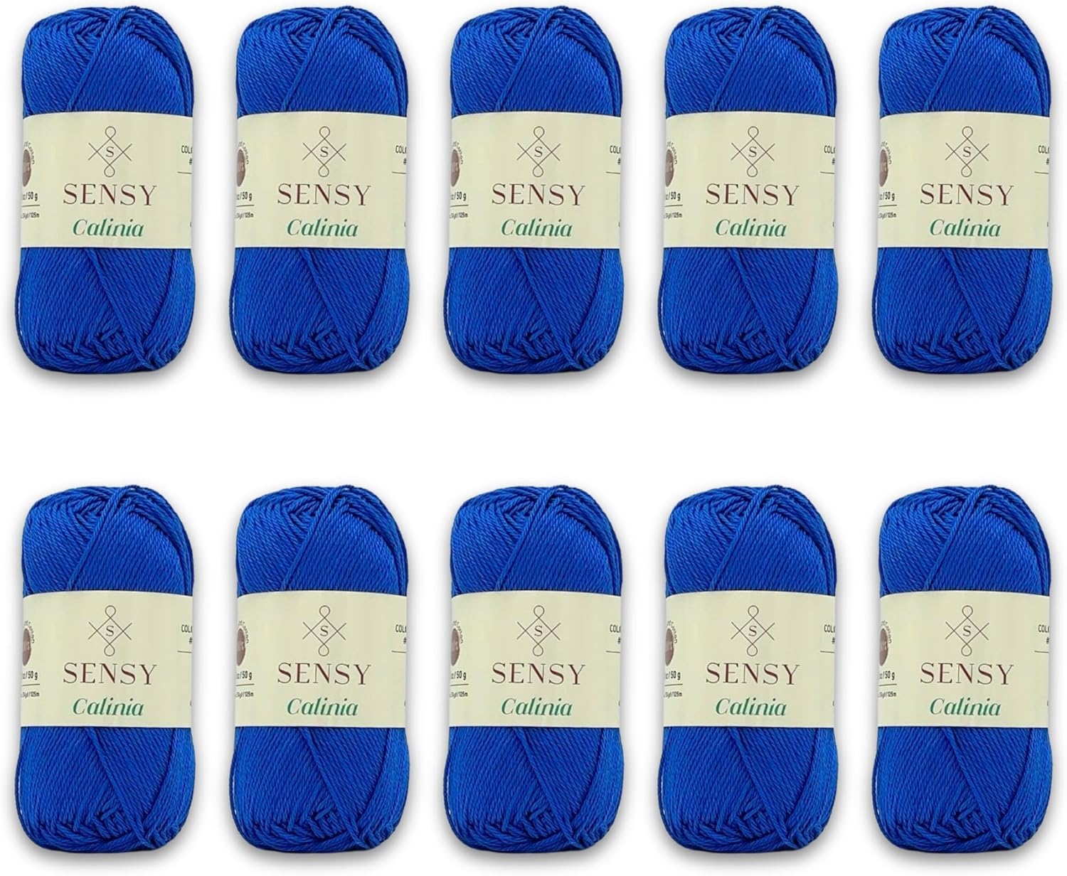 10 Skeins of Sensy Calinia Yarn for Amigurumi Projects