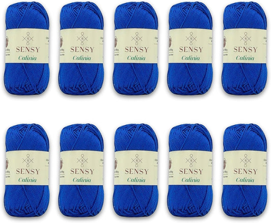 10 Skeins of Sensy Calinia Yarn for Amigurumi Projects