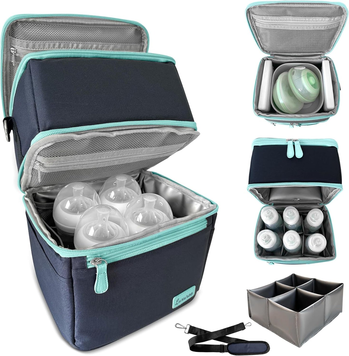 Cool Insulated Breast Milk Cooler Bag for Moms On-the-Go