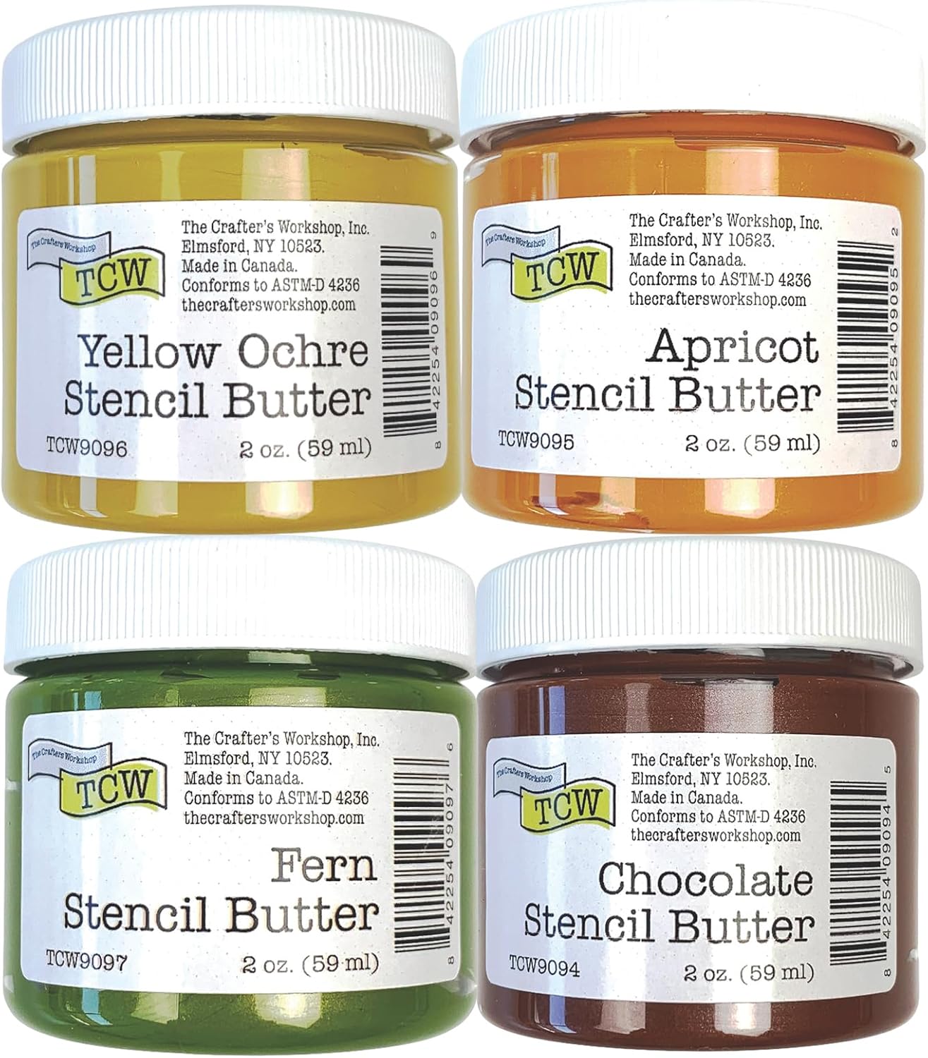The Crafter's Workshop Stencil Butter - Forest Acrylic Paint Set