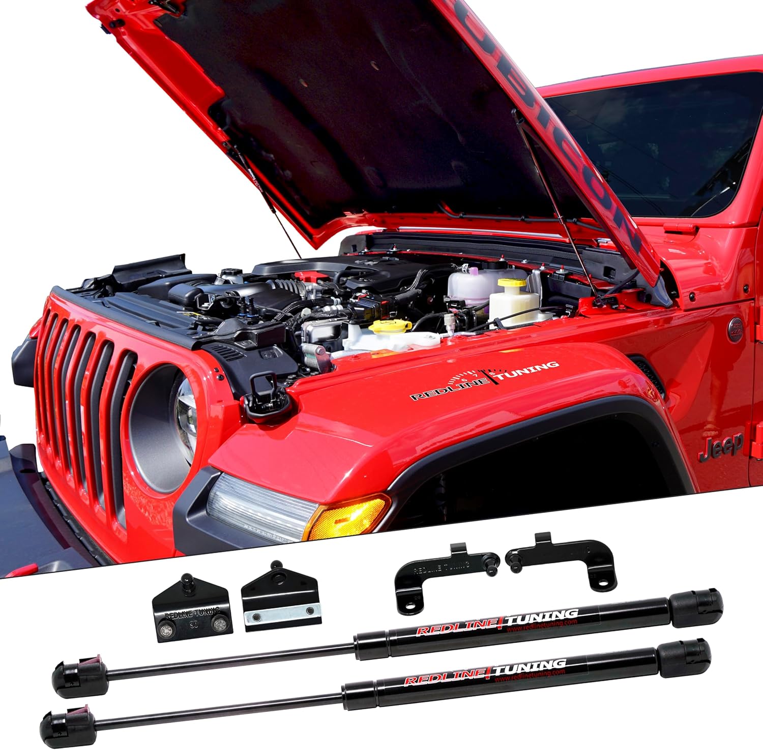 Hood QuickLIFT Plus for Jeep Wrangler JL & Gladiator JT Models