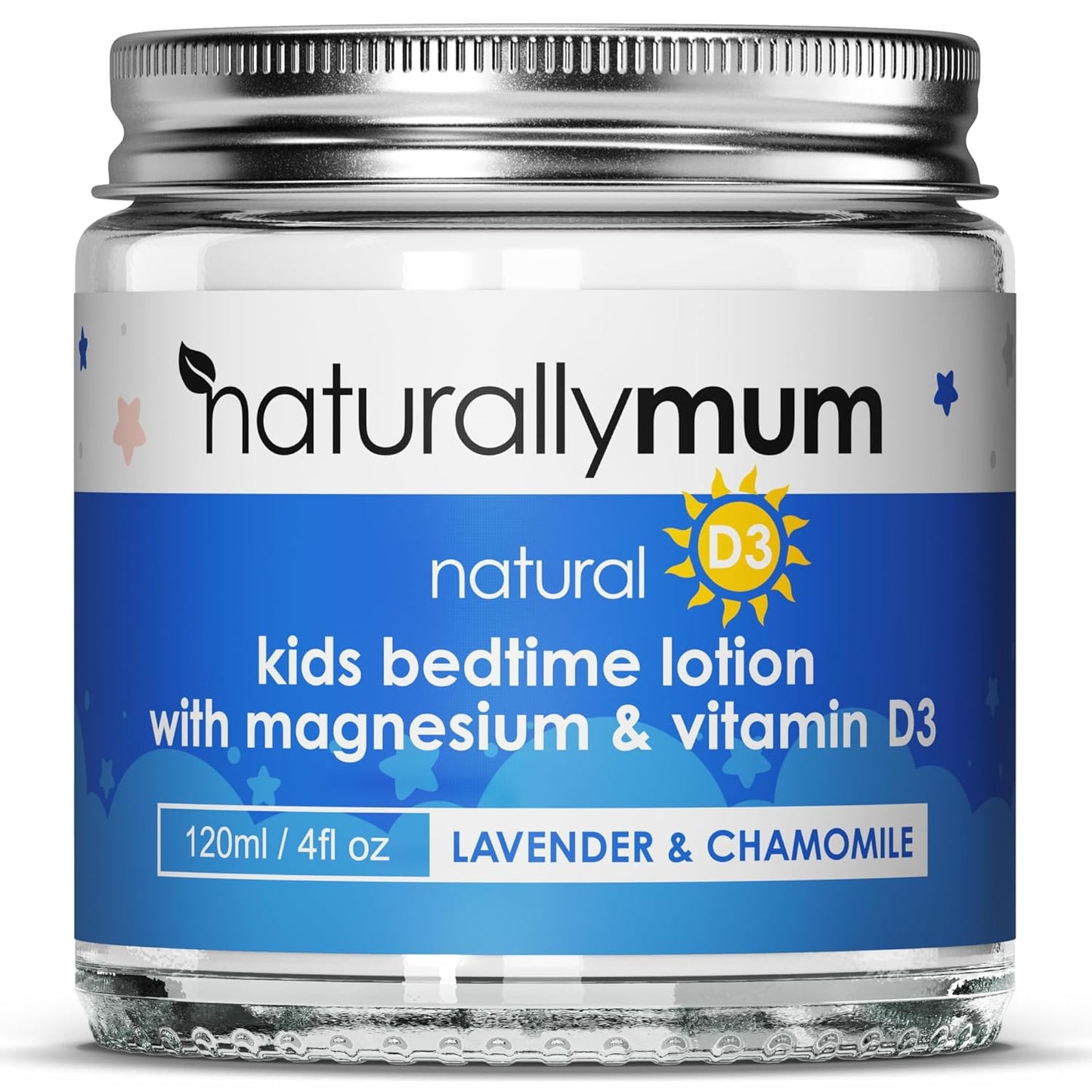 Kids Magnesium Bedtime Lotion | Sleep & Health Support | Lavender Chamomile | 4.2 oz