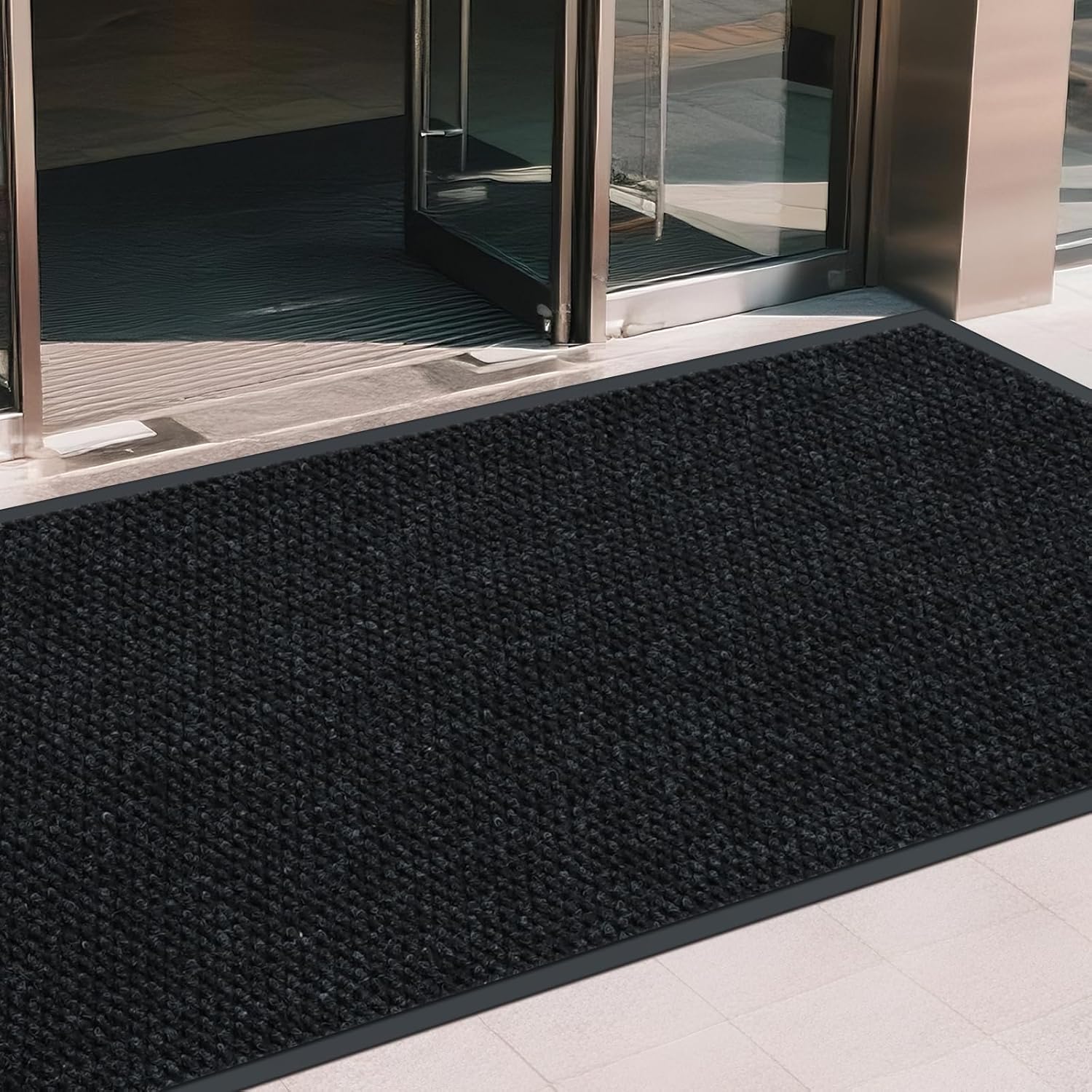 Front Door Mat Indoor Outdoor Entrance, Custom Size Non Slip