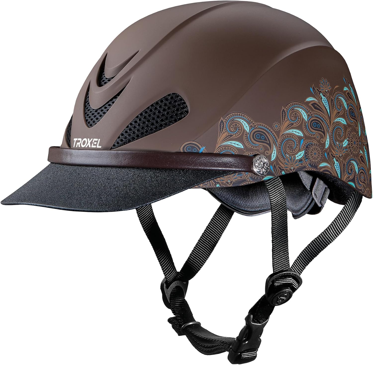 Troxel Black Duratec Dakota Helmet: Comfort and Style Combined