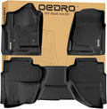 OEDRO Floor Mats for 2014-2019 Silverado/Sierra Double Cab - All