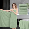 4 Piece Oversized Bath Sheet 35x70 in - Extra Large Quick Dry Towels