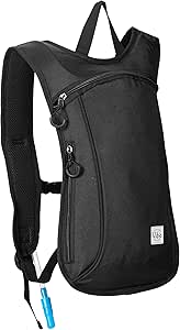 Vibe Hydration Backpack - Eco-Friendly 2L Bladder for Raves