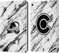 NHL Marble Colorado Avalanche Leather Wallet Case for iPad Air 11