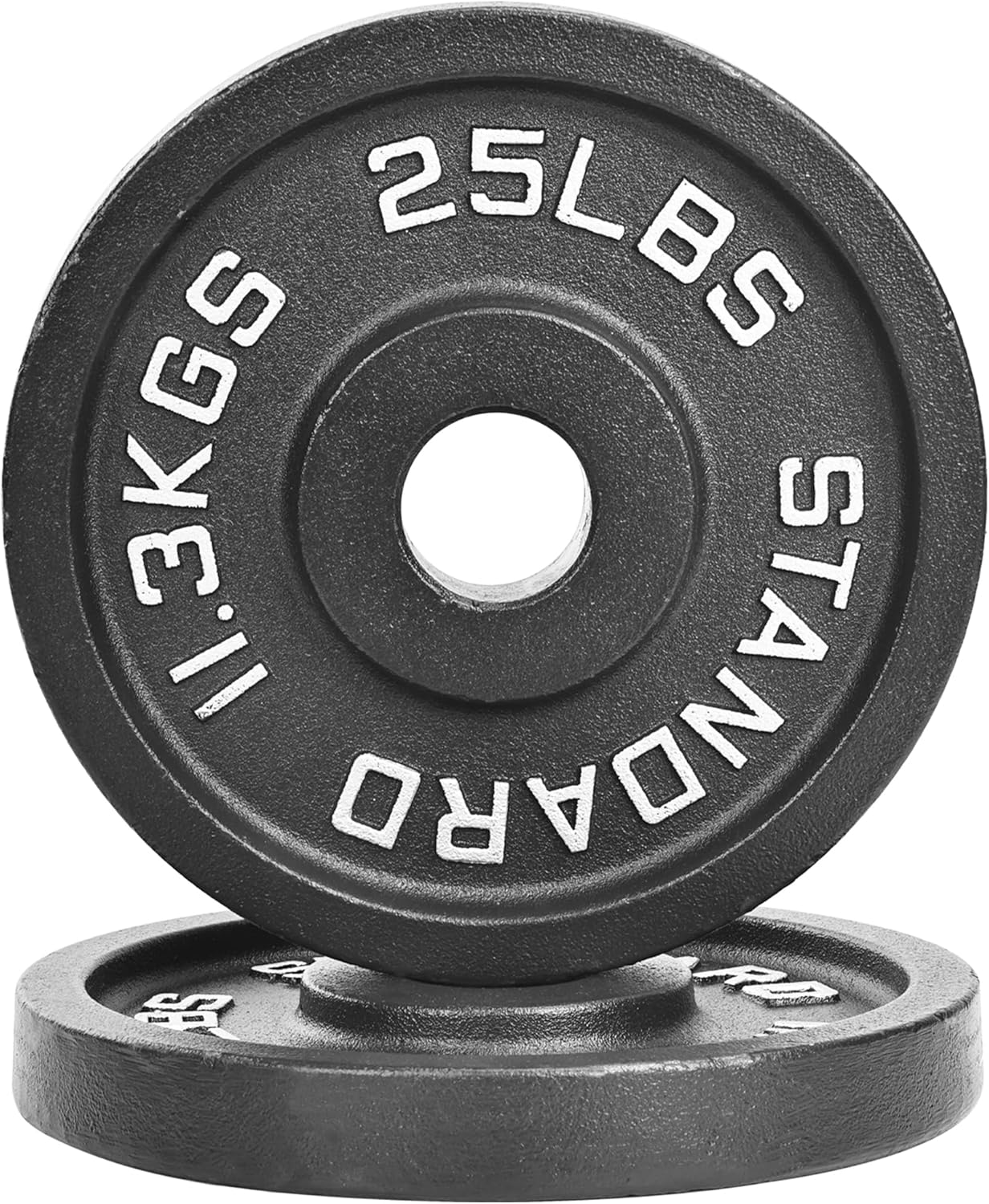 2-Inch Olympic Cast Iron Weight Plate for Home Gym Exercise