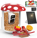 PeckCam Bird Feeder Camera 2K HD with Solar Panel - Real-Time AI