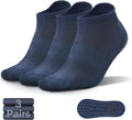 Non Slip Yoga Socks for Women & Men - 3 Pairs Grip Socks