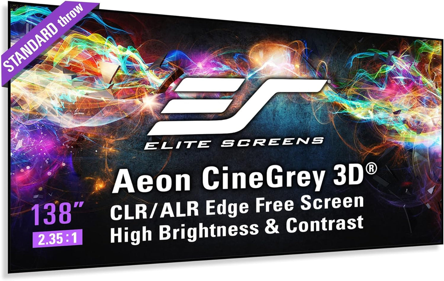 Immerse in Cinema Clarity: Elite Screens 138 ALR Projection Screen