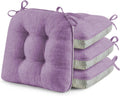 Chair Cushions for Dining Chairs Tufted Memory Foam Seat Pads - Pain