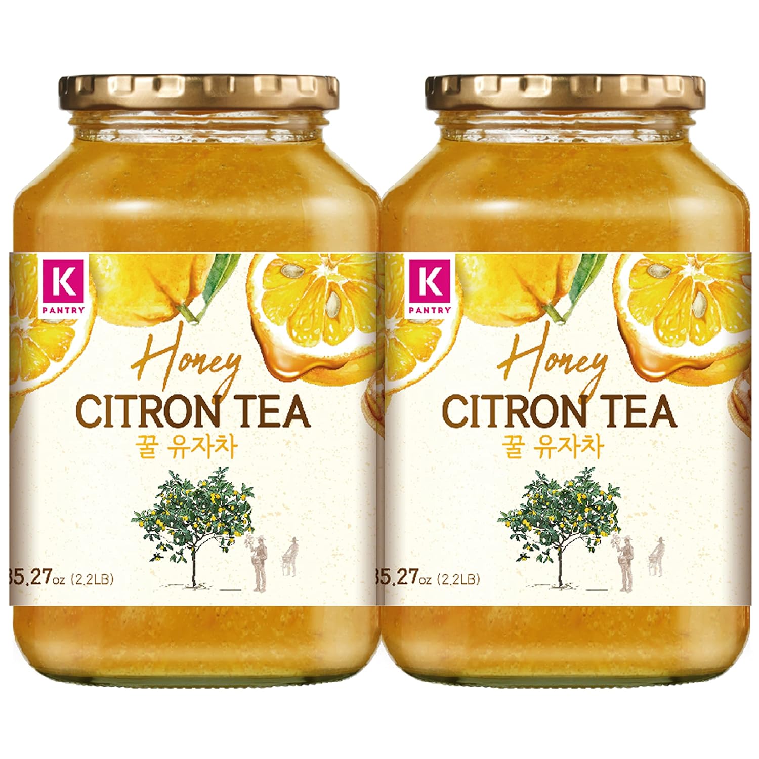 KPANTRY Honey Citron Tea - Refreshing Korean Marmalade Delight