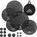 EASTROCK Low Volume Cymbal Pack - Perfect for Quiet Practice