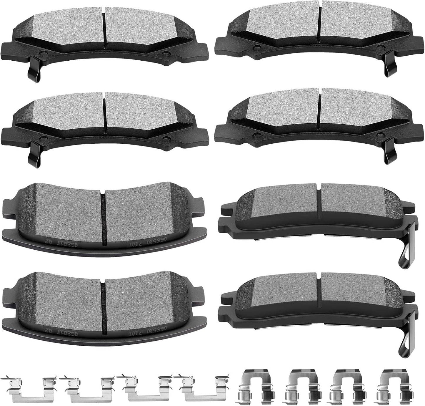 Ceramic Brake Pads Kits for Buick and Chevrolet Vehicles