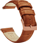 Gear S3 Frontier Classic Black Watch Band with Alligator Style