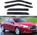 KPY Window Visor Compatible with Chevrolet Malibu 2013-2016 - 4PC Rain