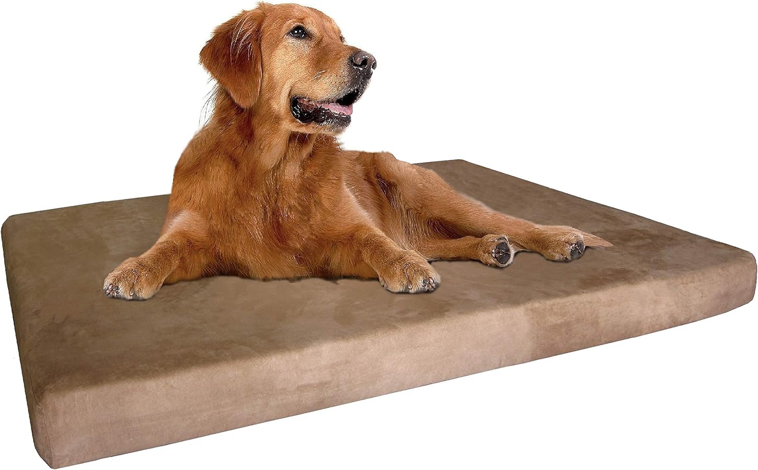 Dogbed4less Extra Large Orthopedic Gel Memory Foam Dog Bed