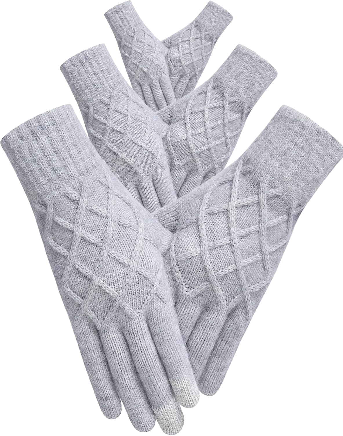 Thermal Touchscreen Winter Gloves Set for Women - Keep Warm & Stay Connected!