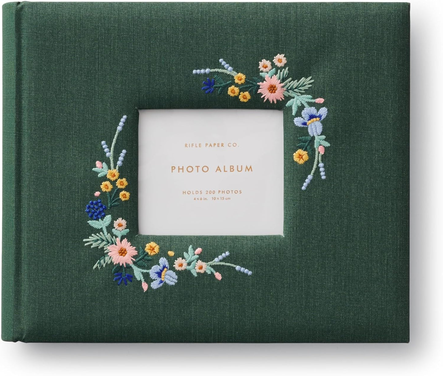 Wildwood Embroidered Heirloom Photo Album for Cherished Memories
