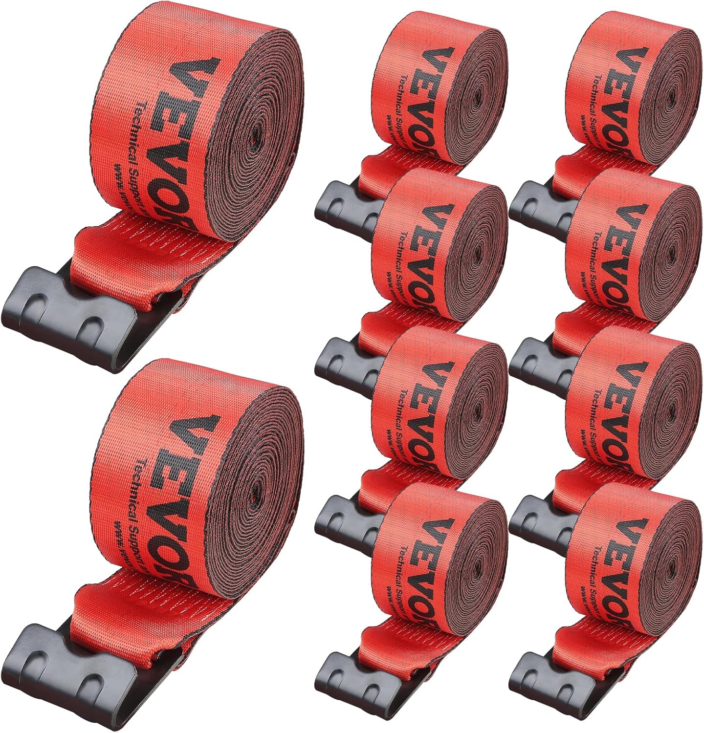 VEVOR Truck Straps 4in x30ft Heavy Duty Tie Down for Cargo