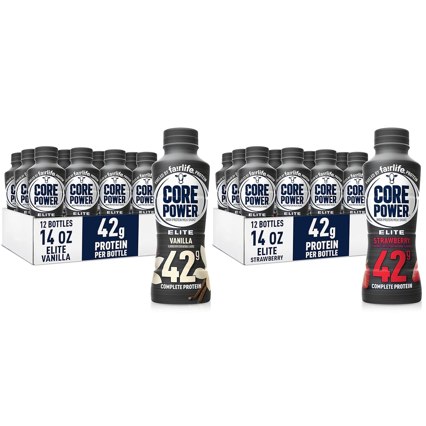 Core Power High Protein Milk Shake, Flavor Variety Combo