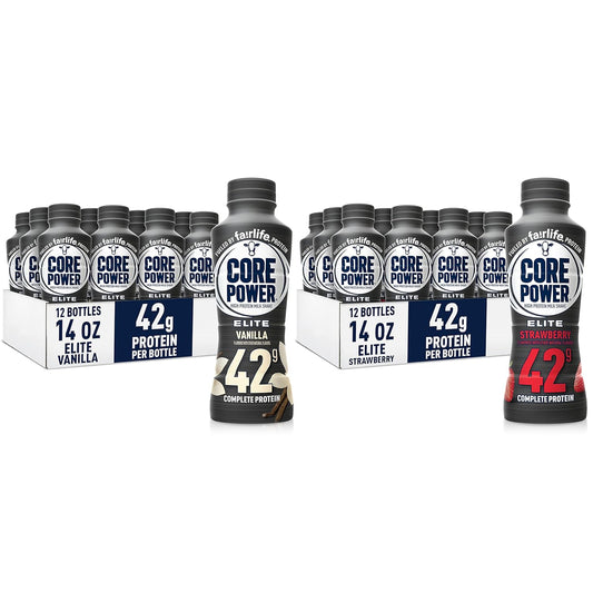 Core Power High Protein Milk Shake, Flavor Variety Combo