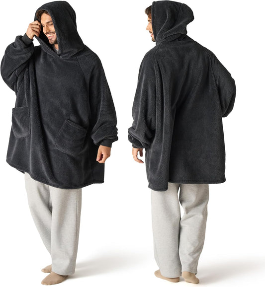 Wearable Blanket Hoodie for Women - Cozy Oversized Sweatshirt