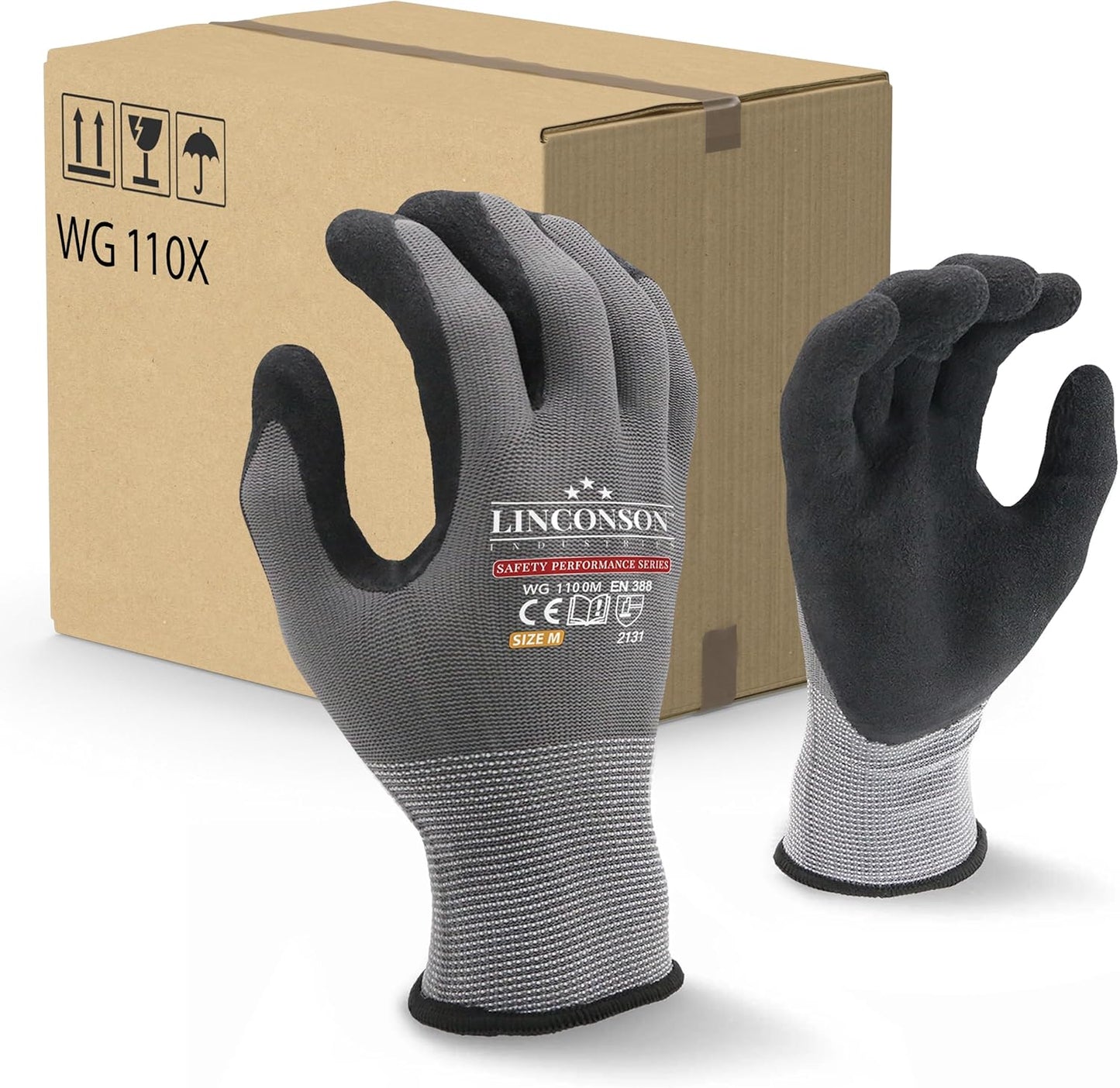 Safety Performance Series Work Gloves for Mechanics and Construction