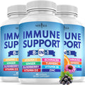 8 in 1 Immune Support Booster Supplement with Elderberry - Potent