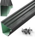 5ft Gutter Guards Leaf Protection 5 in Gutter Covers - DIY Install
